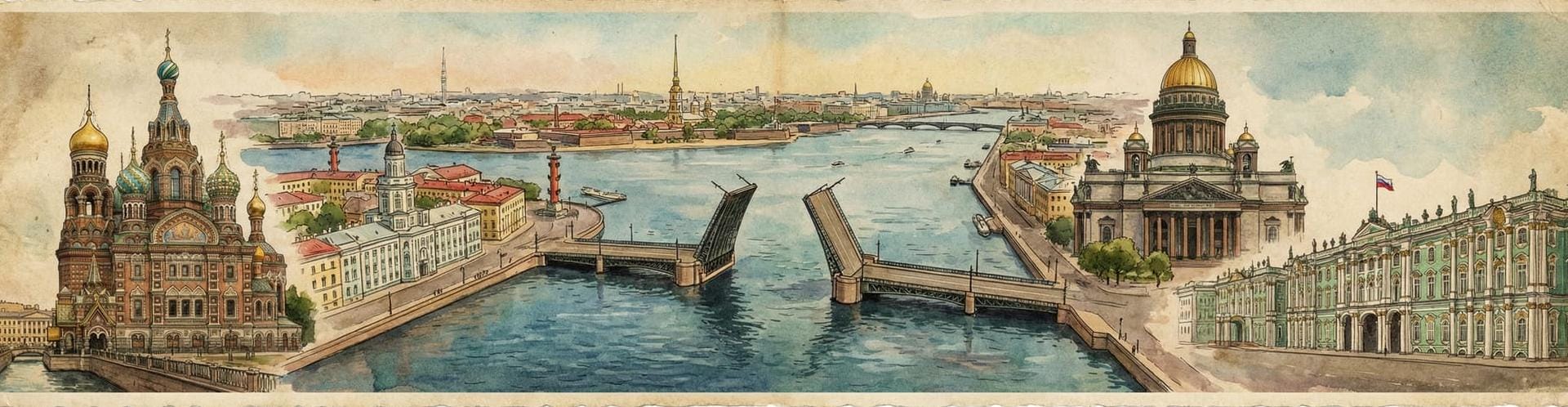 Организация школьных туров и экскурсии в Санкт-Петербург из Москвы и школьников из России