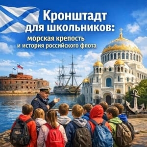 Кронштадт для школьников: морская крепость и история российского флота