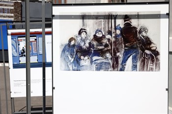 Выставка «Искусство в метро» открылась в Музее Москвы