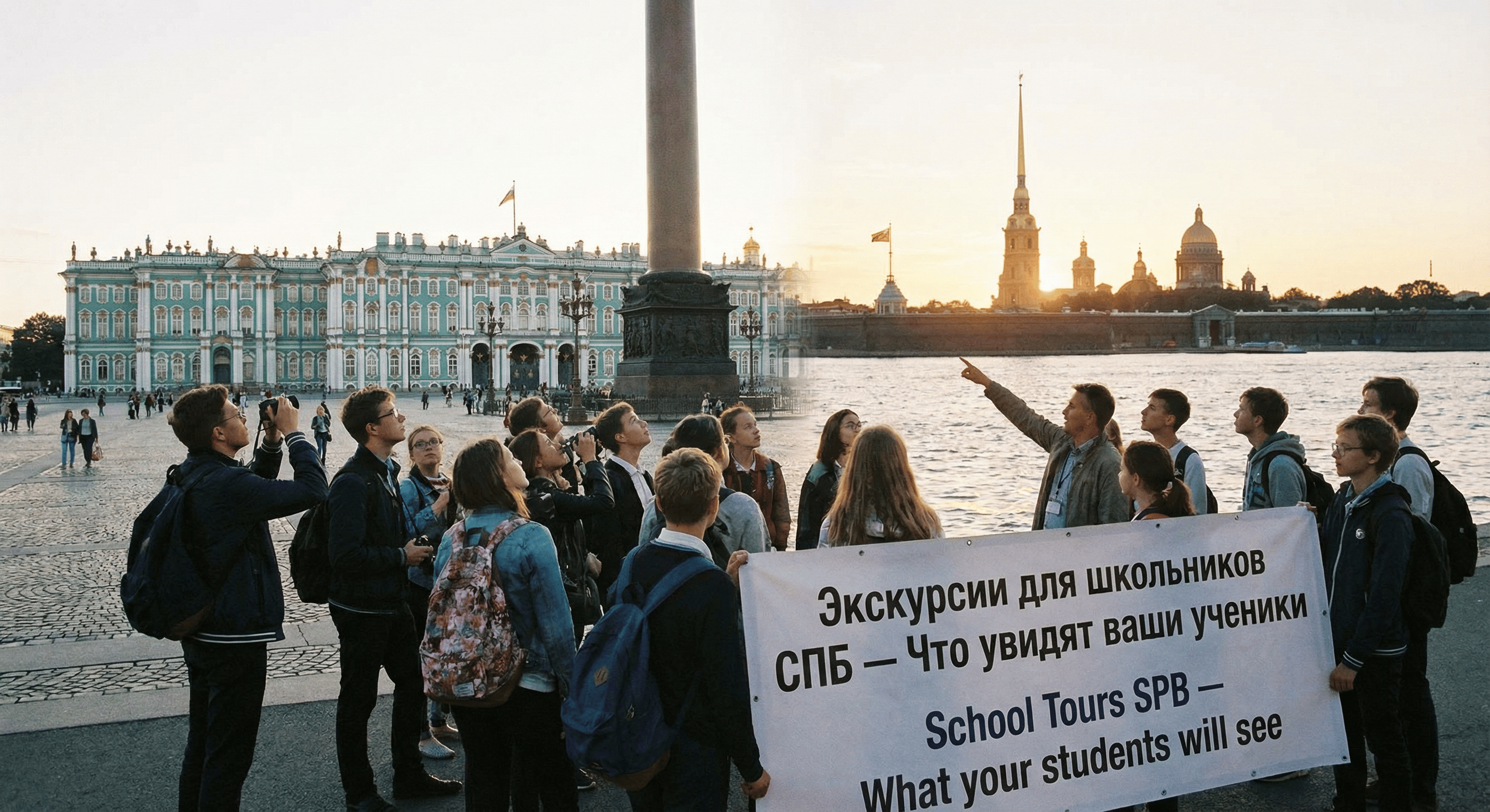 Достопримечательности Санкт-Петербурга для школьников