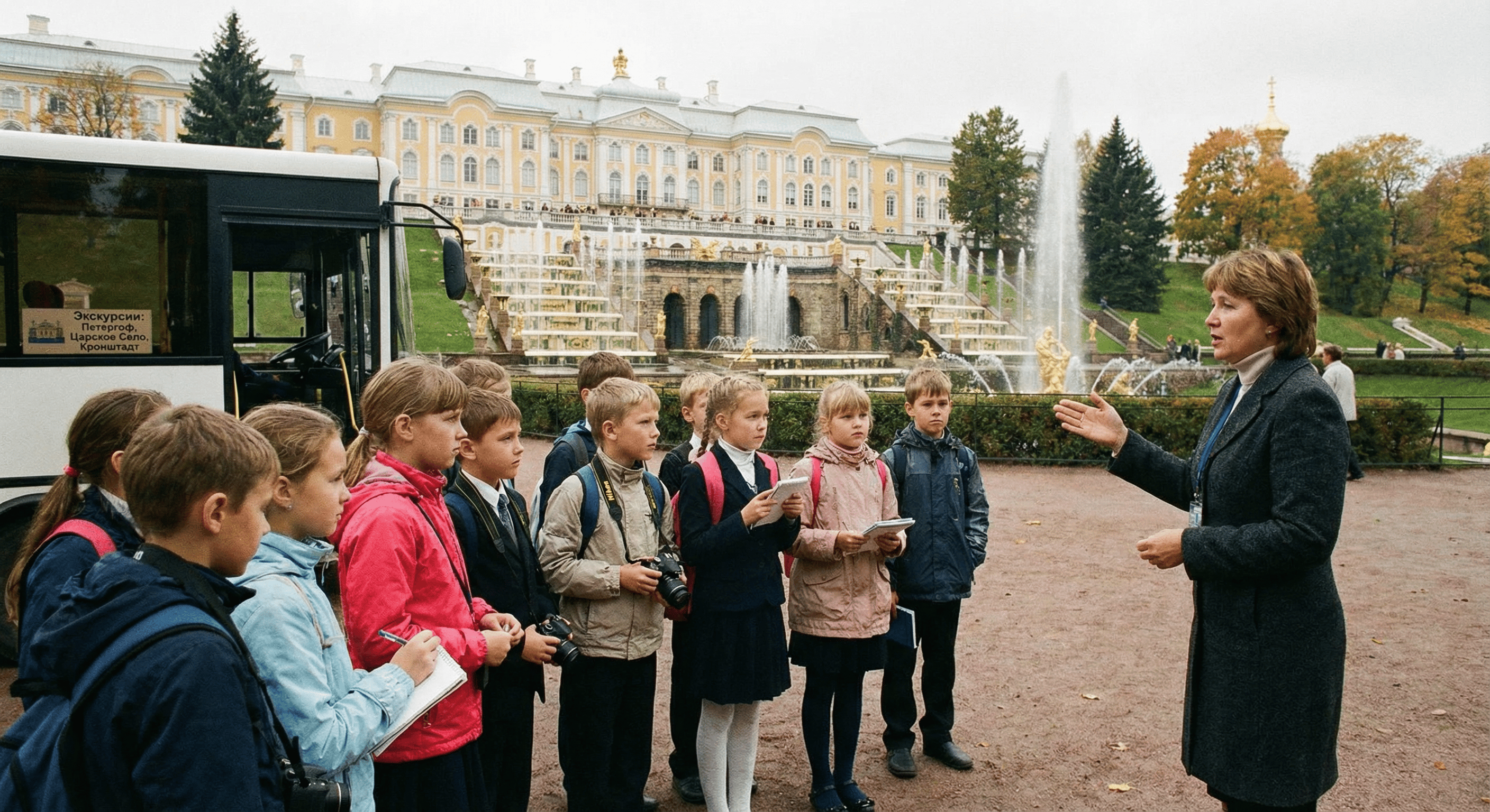 Пригороды Санкт-Петербурга для школьников