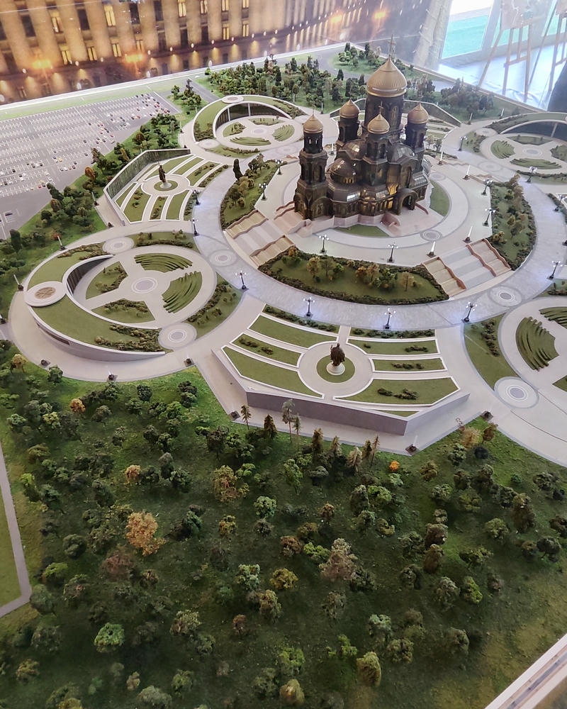 Верхний храм — мозаики и купол